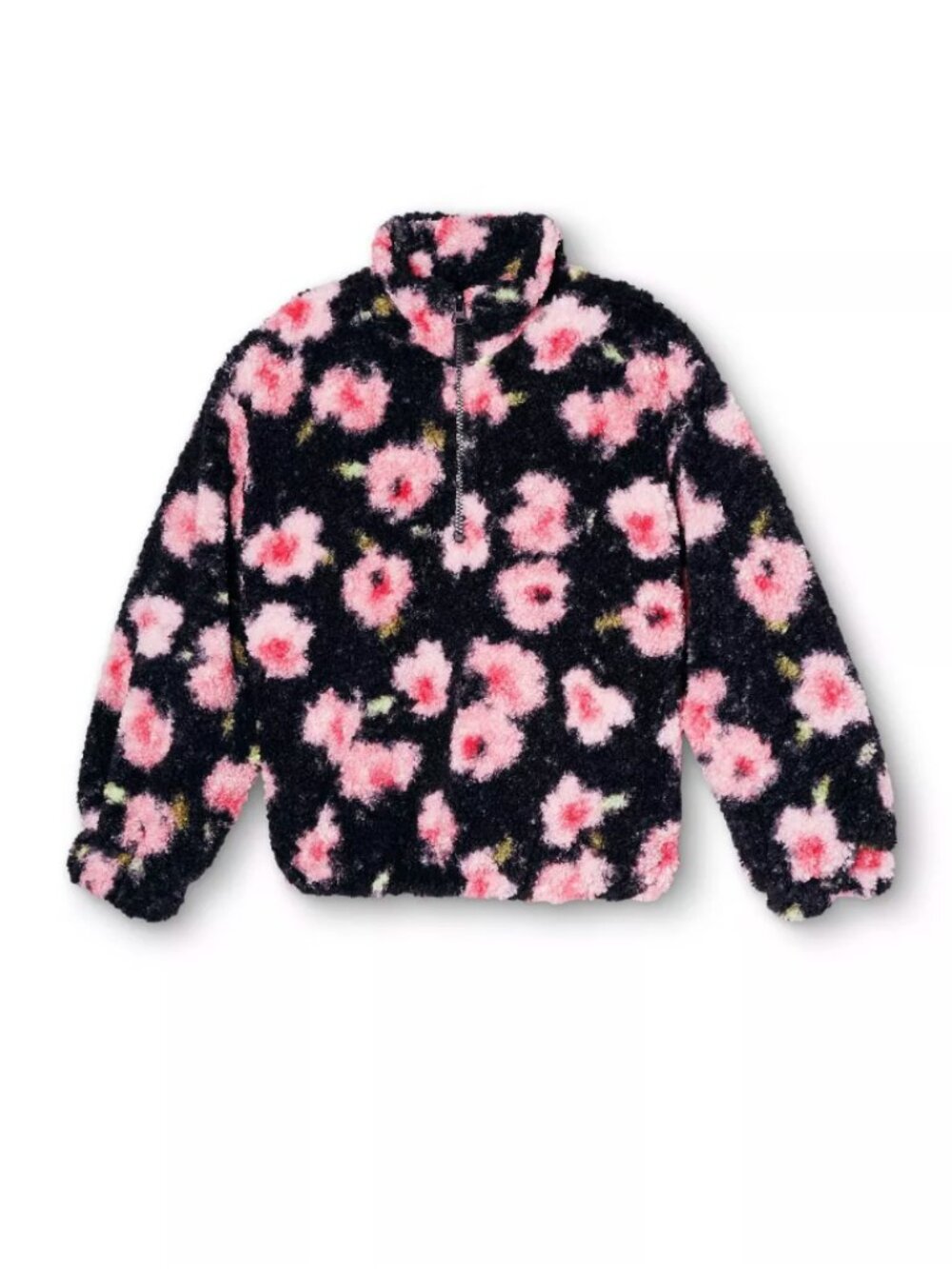 Sandy Liang x Target Floral Print Sherpa Jacket | Size XL